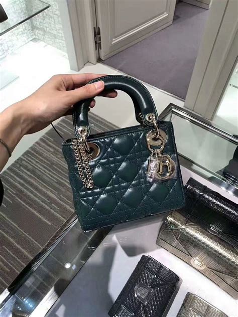 dior mini bag green|dior lambskin bag.